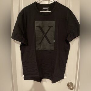 Express Black Graphic T-Shirt for Men